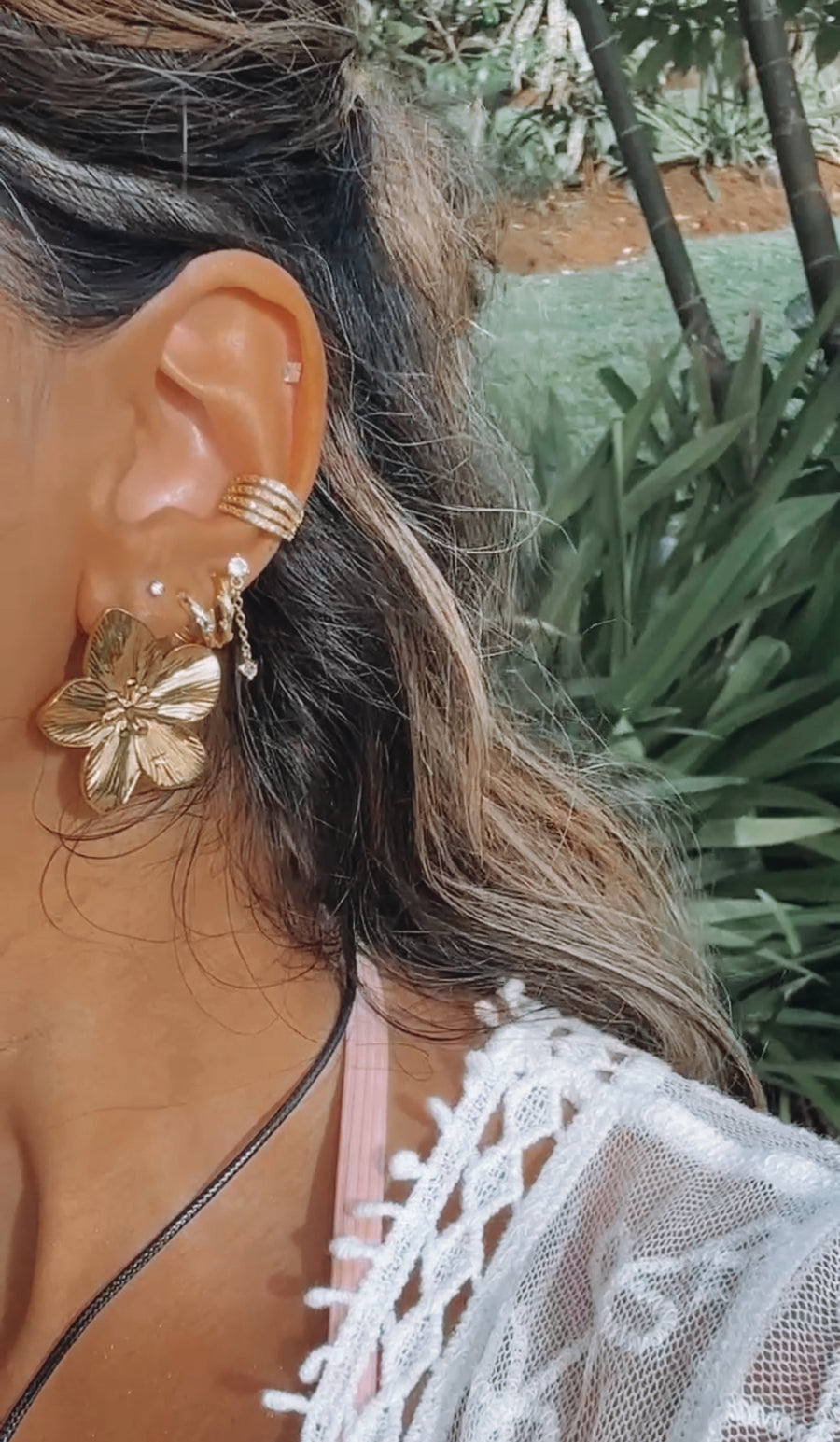 MALI FLOWER EARRINGS