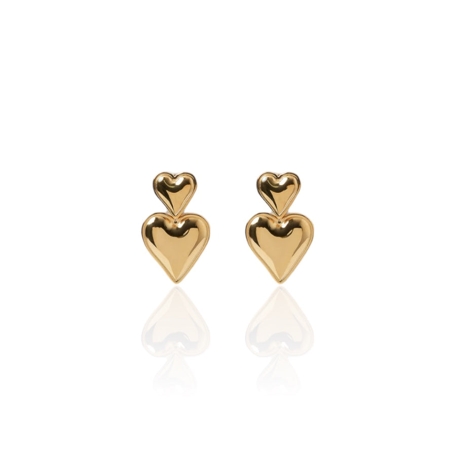 KARINA HEART EARRINGS